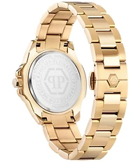 Philipp Plein Women's Plein Majesty Analog Gold Tone Stainless Steel Bracelet Watch