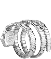 Philipp Plein Women's Snake Hexagon Crystal Analog Bracelet Watch