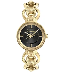 Philipp Plein Women's Supernova Analog Gold Tone Stainless Steel Bracelet Watch