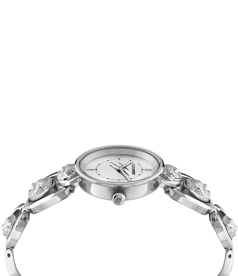 Philipp Plein Women's Supernova Analog Silver Stainless Steel Bracelet 34mm Watch