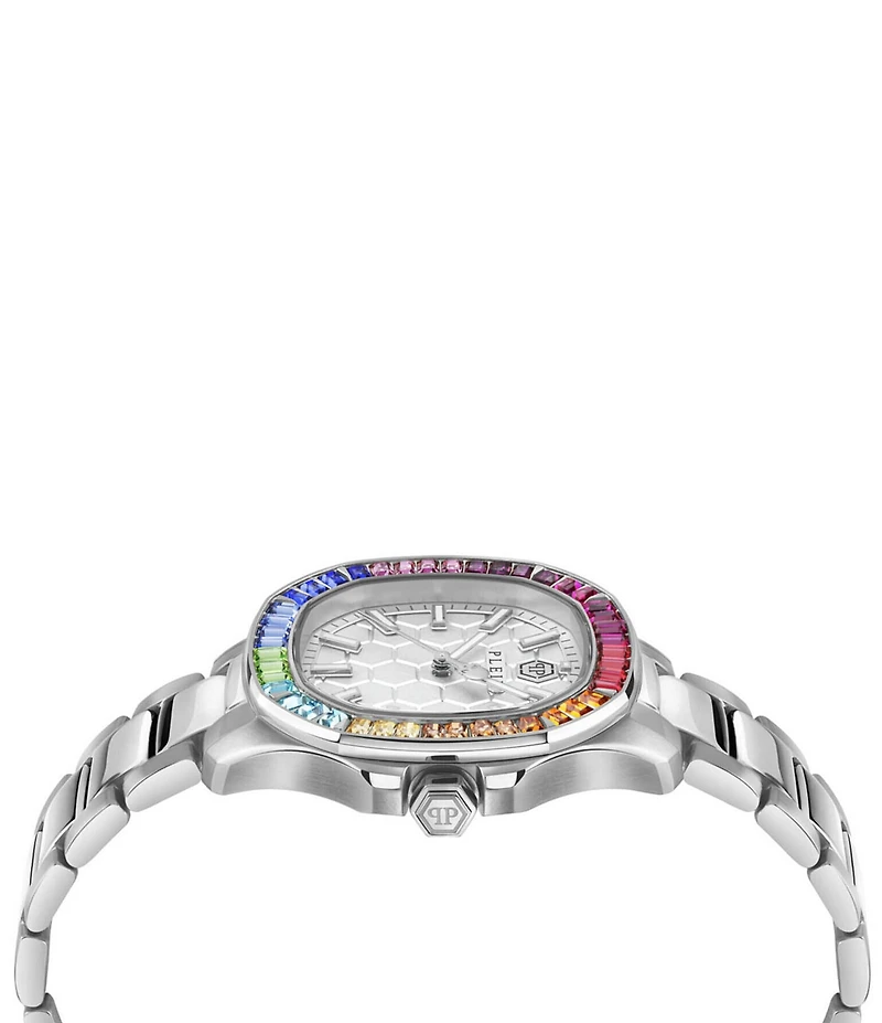 Philipp Plein Women's The Pectre Lady Crystal Analog Stainless Steel Bracelet Watch