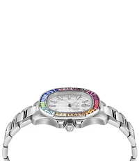 Philipp Plein Women's The Pectre Lady Crystal Analog Stainless Steel Bracelet Watch