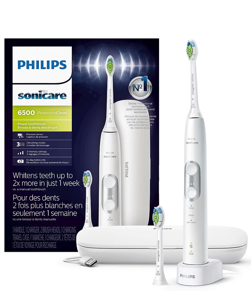 Philips Sonicare 6500 Series ProtectiveClean Electric Toothbrush