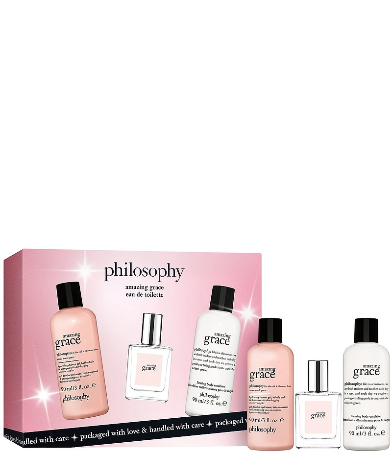 philosophy Amazing Grace Eau de Toilette Collection Trio Gift Set