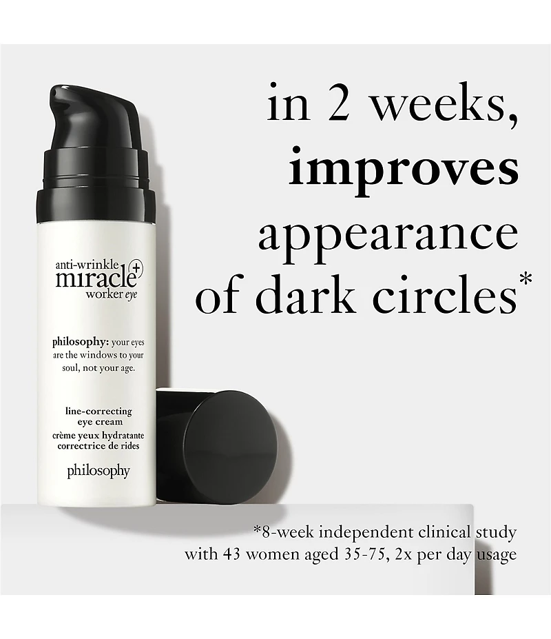 philosophy anti-wrinkle miracle worker eye +