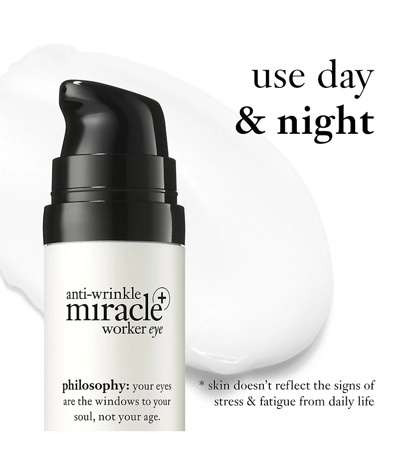 philosophy anti-wrinkle miracle worker eye +