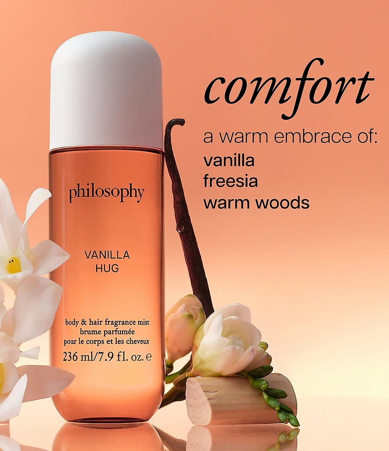 philosophy Body Mist Vanilla Hug Body & Hair Fragrance Mist