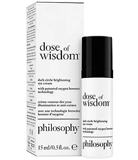 philosophy Dose Of Wisdom Dark Circle Brightening Eye Cream