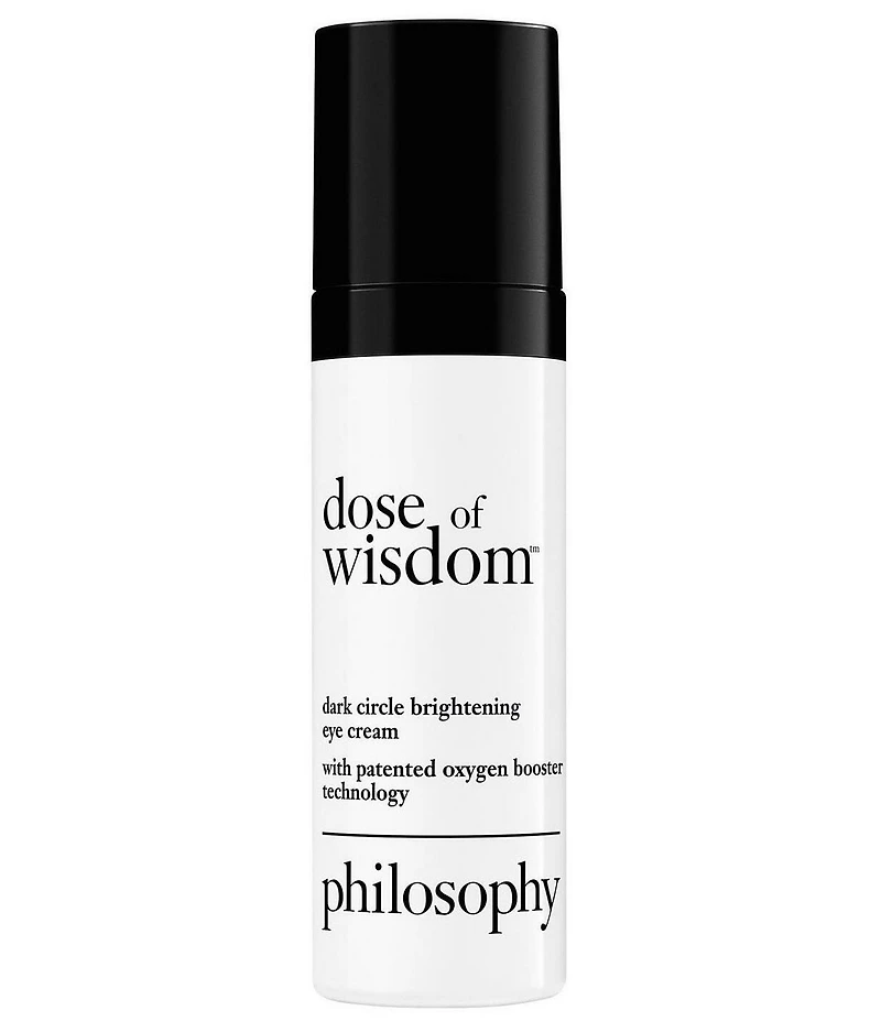 philosophy Dose Of Wisdom Dark Circle Brightening Eye Cream