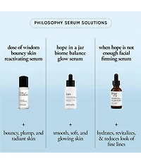 philosophy hope in a jar biome-balance glow serum