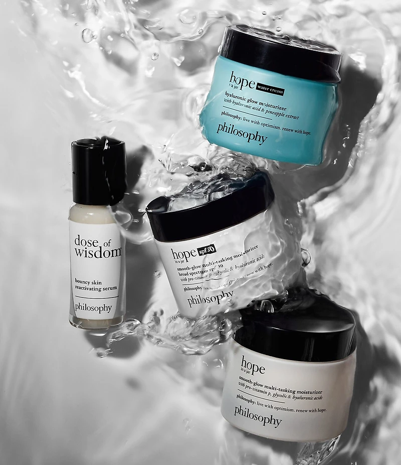 philosophy hope in a jar smooth-glow multi-tasking moisturizer