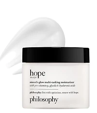 philosophy hope in a jar smooth-glow multi-tasking moisturizer