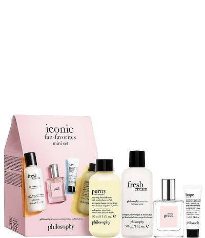 philosophy Iconic Fan-Favorite Mini Set, 4 Piece
