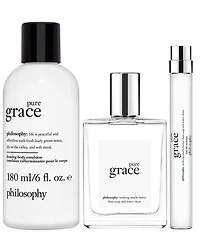 philosophy Pure Grace Eau de Toilette Trio Gift Set