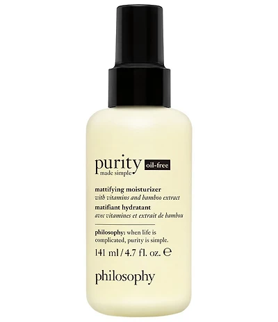 philosophy Purity Made Simple Oil-Free Mattifying Moisturizer