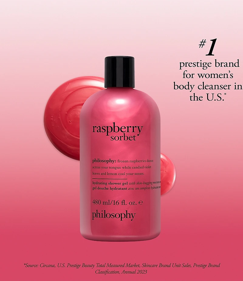 Philosophy Raspberry Sorbet Hydrating Shower Gel