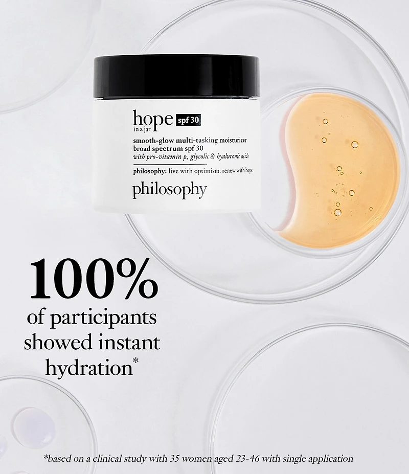 Philosophy Smooth Glow Multi Tasking Hope in a Jar Moisturizer SPF 30