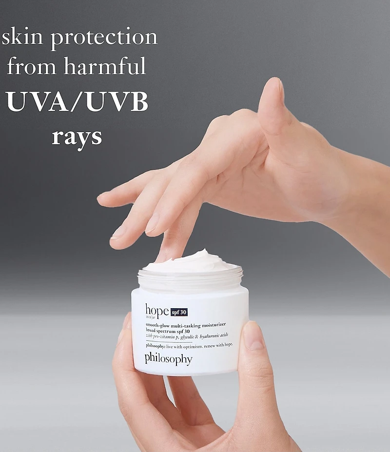 Philosophy Smooth Glow Multi Tasking Hope in a Jar Moisturizer SPF 30