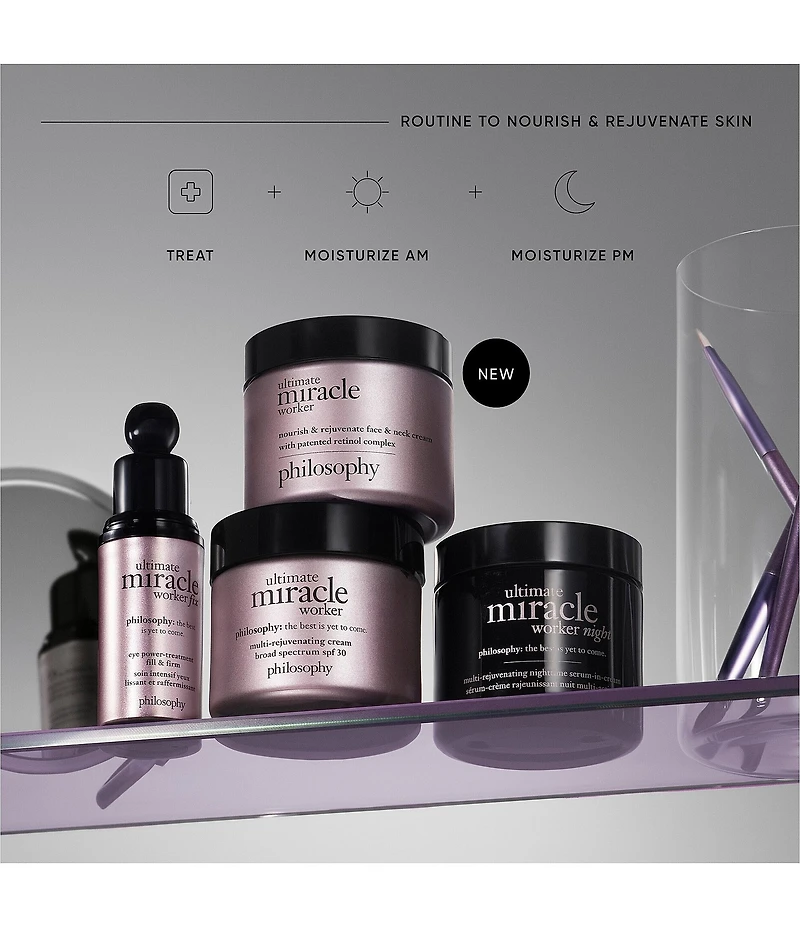 philosophy ultimate miracle worker nourish & rejuvenate face & neck moisturizer