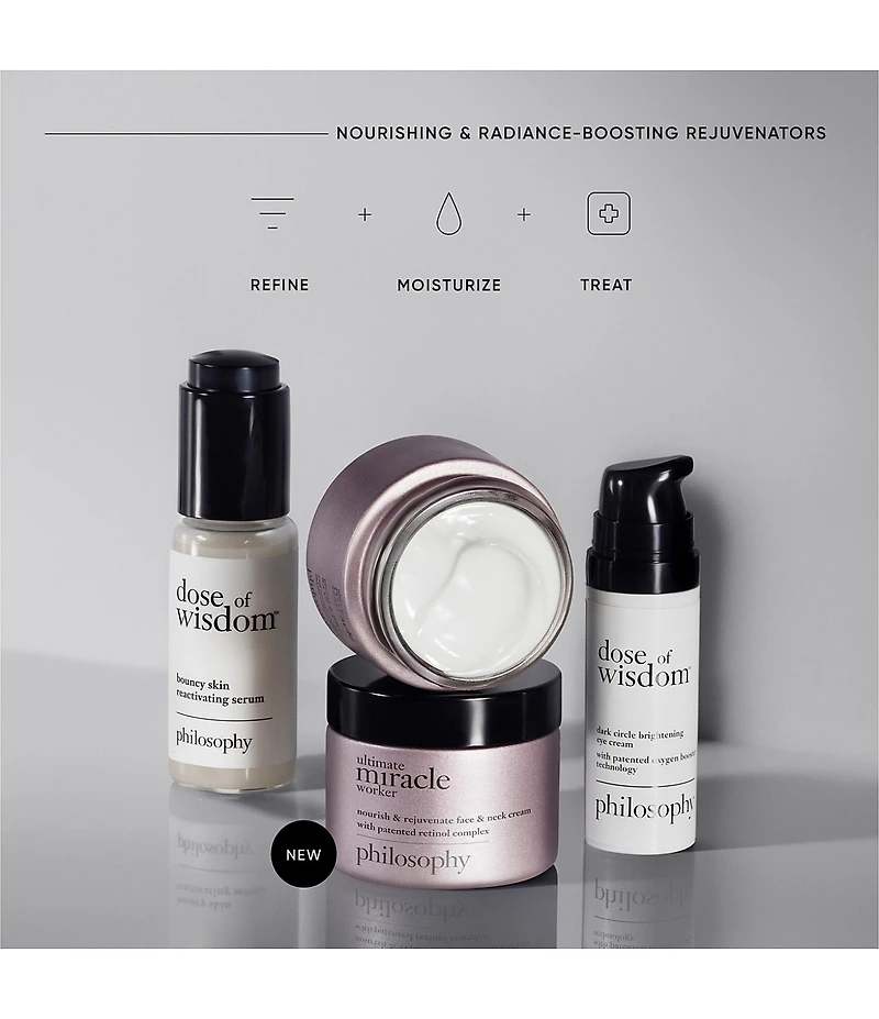 philosophy ultimate miracle worker nourish & rejuvenate face & neck moisturizer