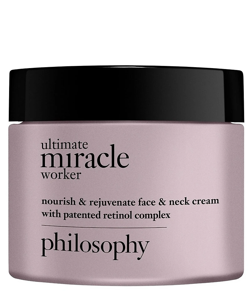 philosophy ultimate miracle worker nourish & rejuvenate face & neck moisturizer