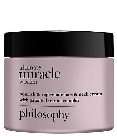 philosophy ultimate miracle worker nourish & rejuvenate face & neck moisturizer