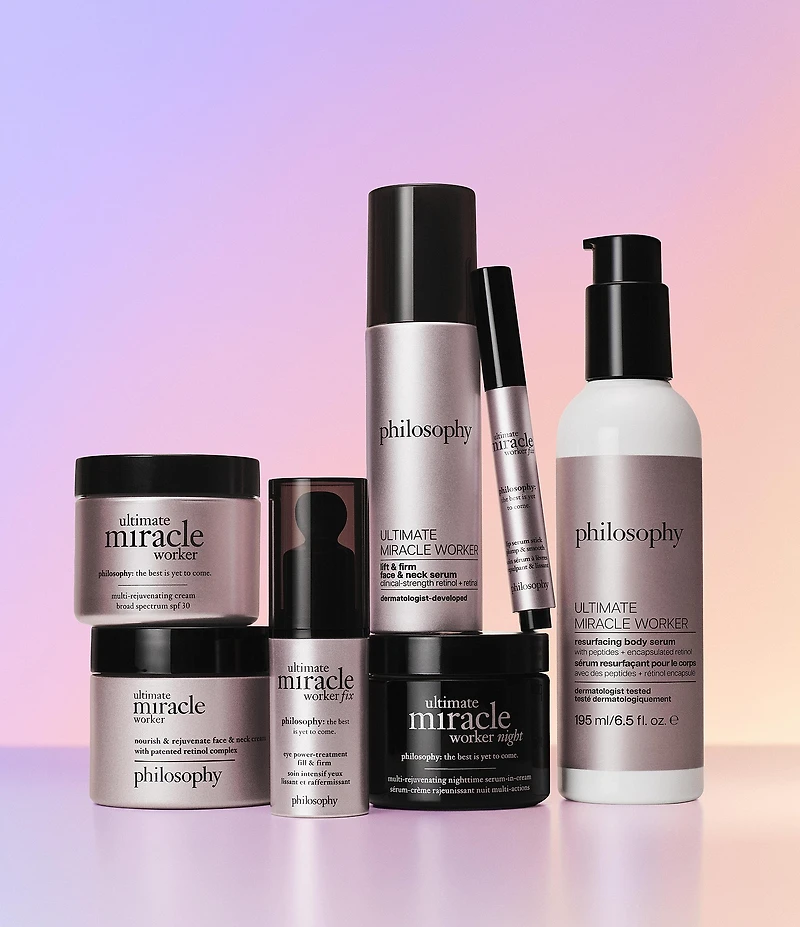 philosophy ultimate miracle worker nourish & rejuvenate face & neck moisturizer