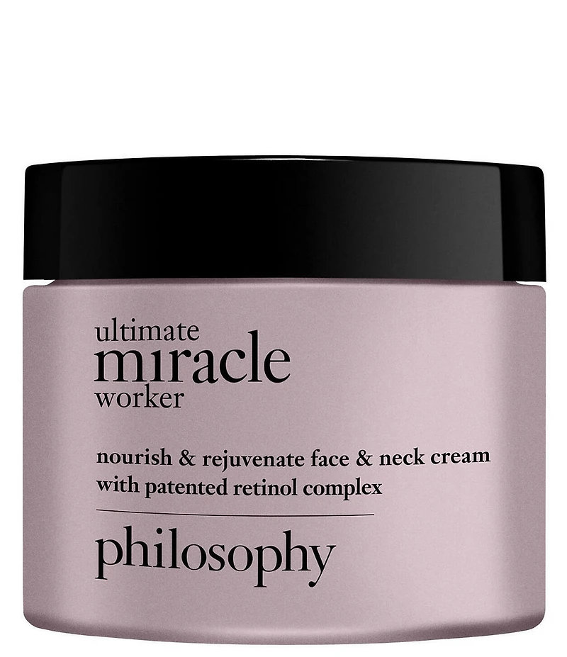 philosophy ultimate miracle worker nourish & rejuvenate face & neck moisturizer