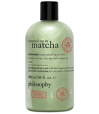 philosophy Wrapped Up In Matcha Hydrating Shower Gel, Bubble Bath, & Shampoo