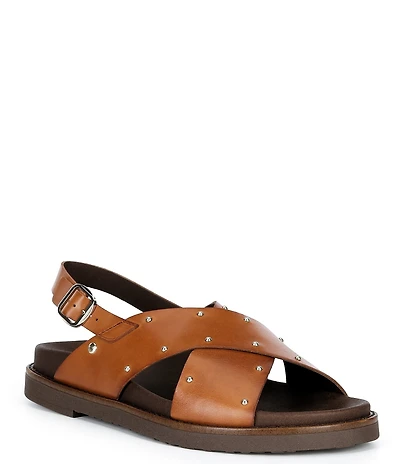 Pikolinos Aitana Leather Stud Cross Band Sandals