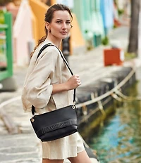 Pikolinos Alcudia Leather Crossbody Handbag