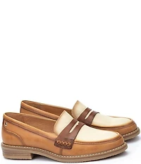 Pikolinos Aldaya W8J Water Resistant Leather Penny Loafers