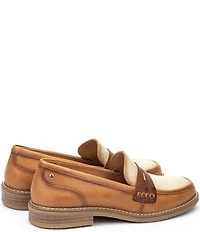 Pikolinos Aldaya W8J Water Resistant Leather Penny Loafers