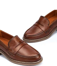 Pikolinos Aldaya W8J Water Resistant Leather Penny Loafers