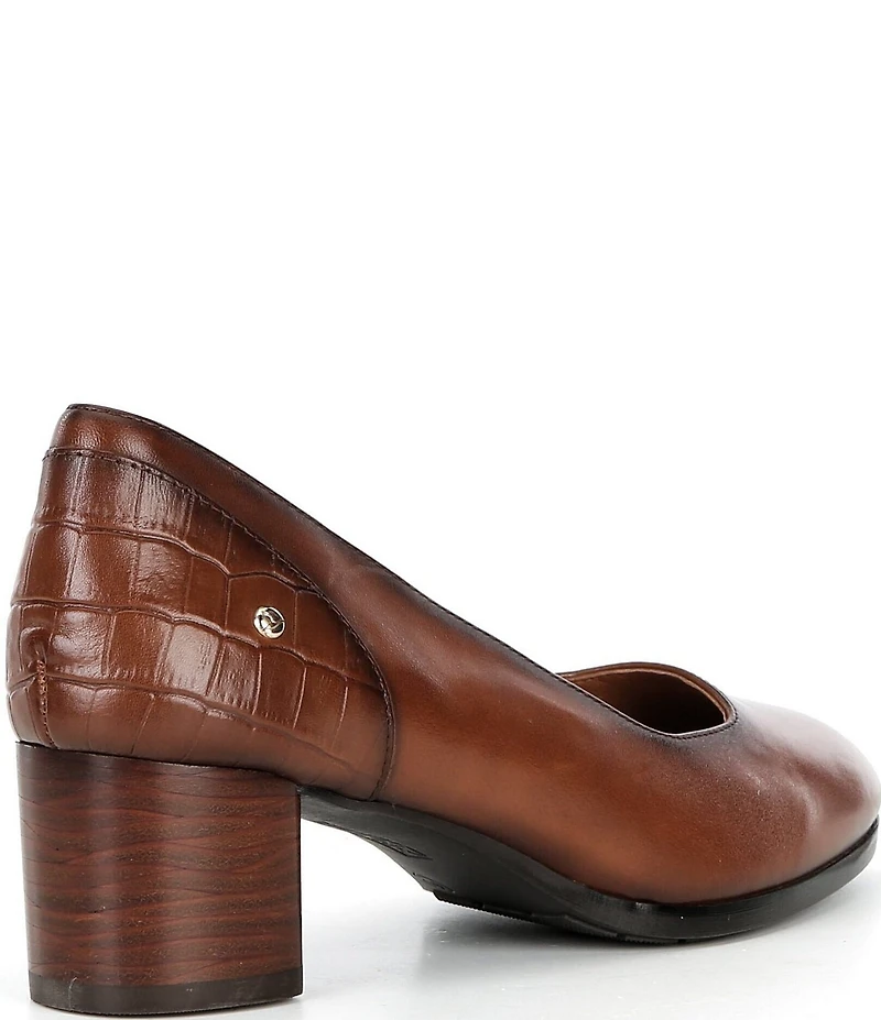 Pikolinos Calafat W1z Leather Pumps