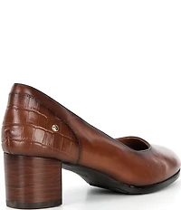 Pikolinos Calafat W1z Leather Pumps