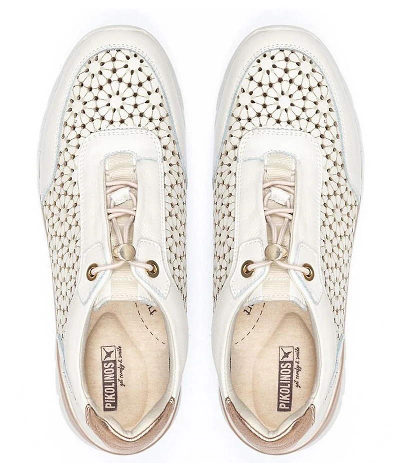 Pikolinos Cantabria W4r Perforated Leather Sneakers