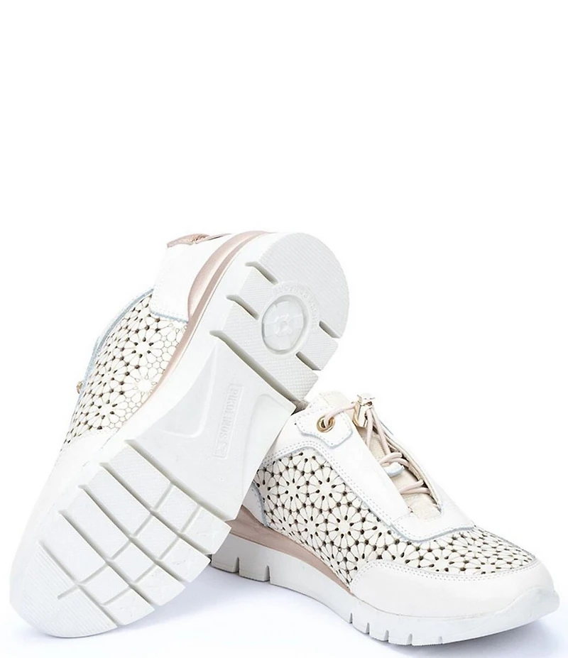 Pikolinos Cantabria W4r Perforated Leather Sneakers