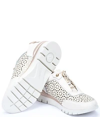Pikolinos Cantabria W4r Perforated Leather Sneakers