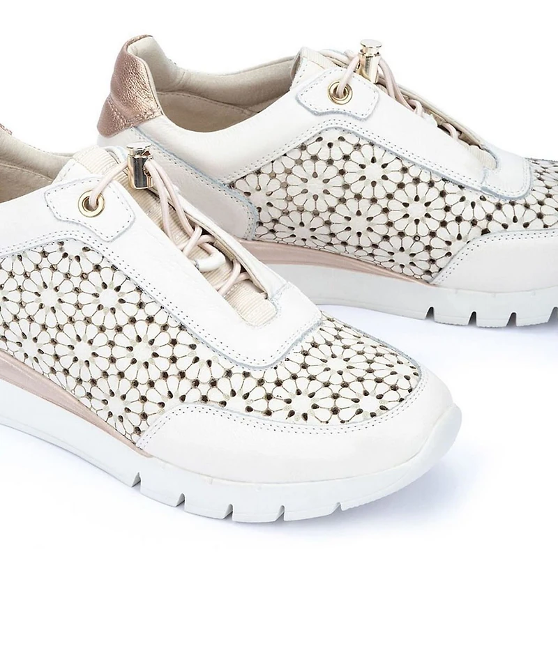 Pikolinos Cantabria W4r Perforated Leather Sneakers