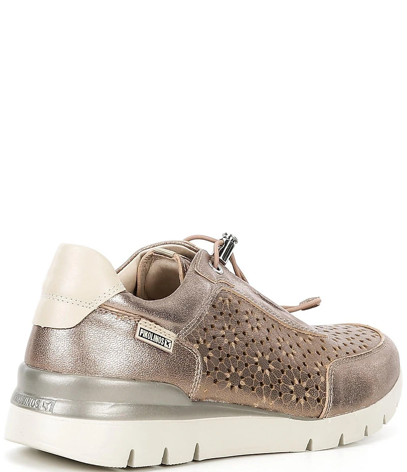 Pikolinos Cantabria W4r Perforated Leather Sneakers