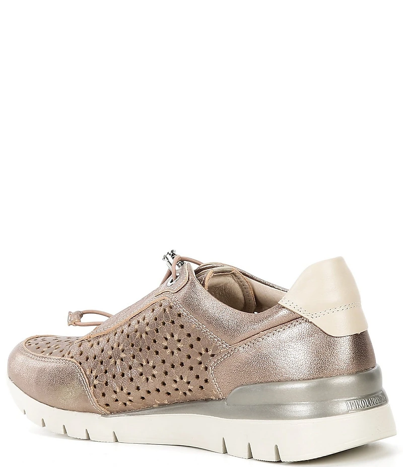 Pikolinos Cantabria W4r Perforated Leather Sneakers