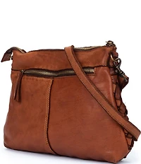 Pikolinos Faura Leather Woven Crossbody Bag