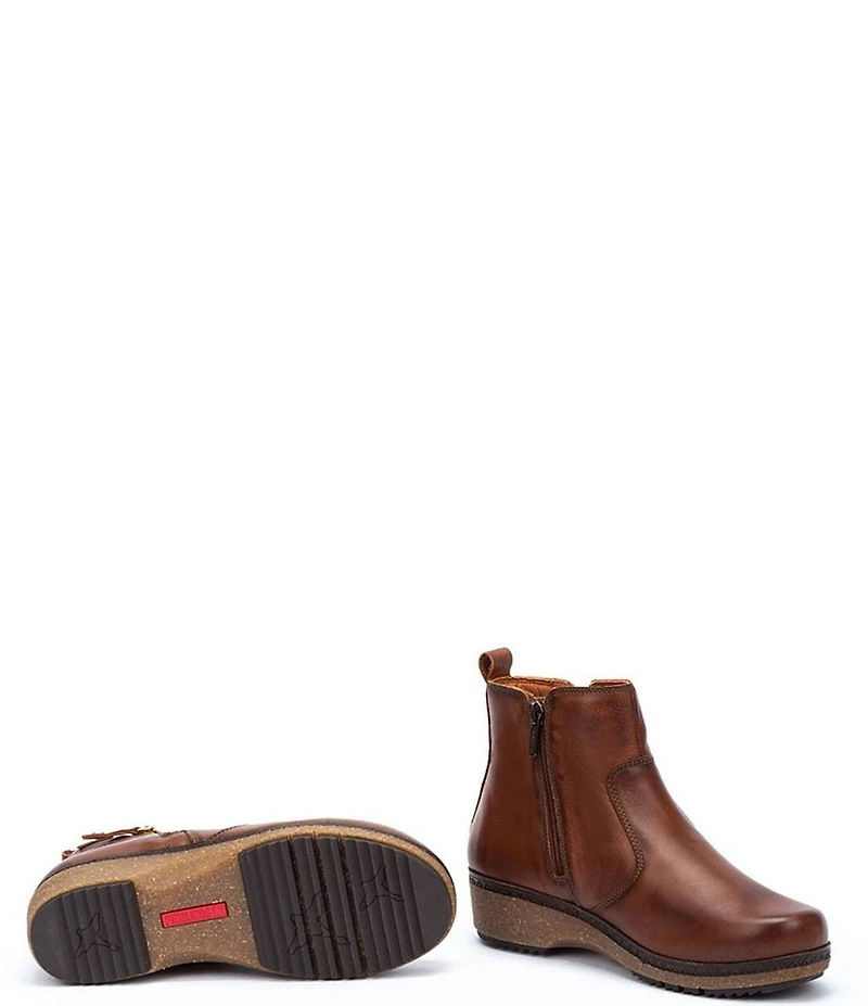 Pikolinos Granada Water-Resistant Leather Booties