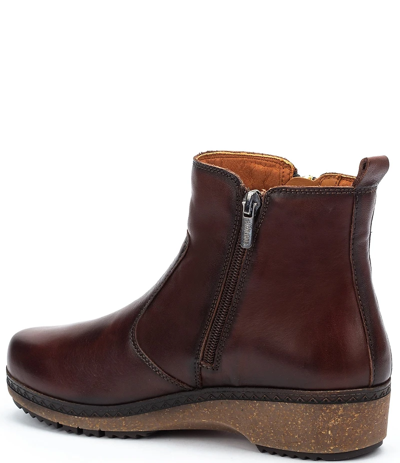 Pikolinos Granada Water-Resistant Leather Booties