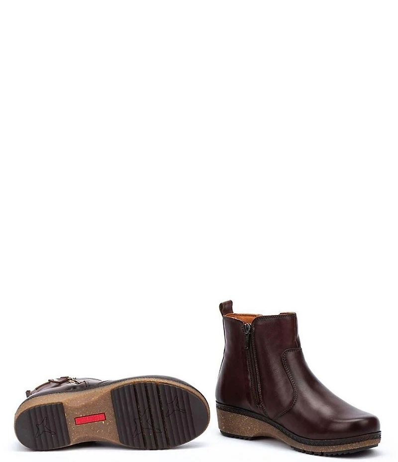 Pikolinos Granada Water-Resistant Leather Booties