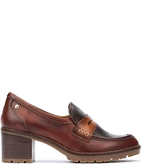 Pikolinos Llanes Leather Penny Loafer Pumps