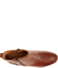 Pikolinos Malaga Leather Croco Embossed Booties