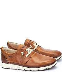 Pikolinos Men's Fuencarral Leather Perforated Detail Oxfords