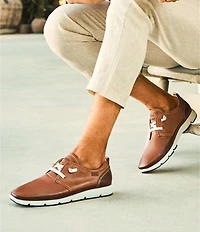 Pikolinos Men's Fuencarral Leather Perforated Detail Oxfords